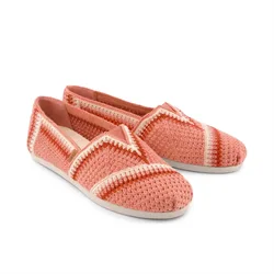 Alpargata Classic Cotton Womens Medium Pink Espadrilles - Size Uk 6
