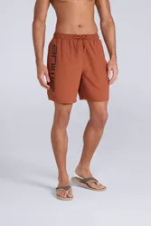 Deep Dive Mens Boardshorts - Orange - Orange - Size: XXL