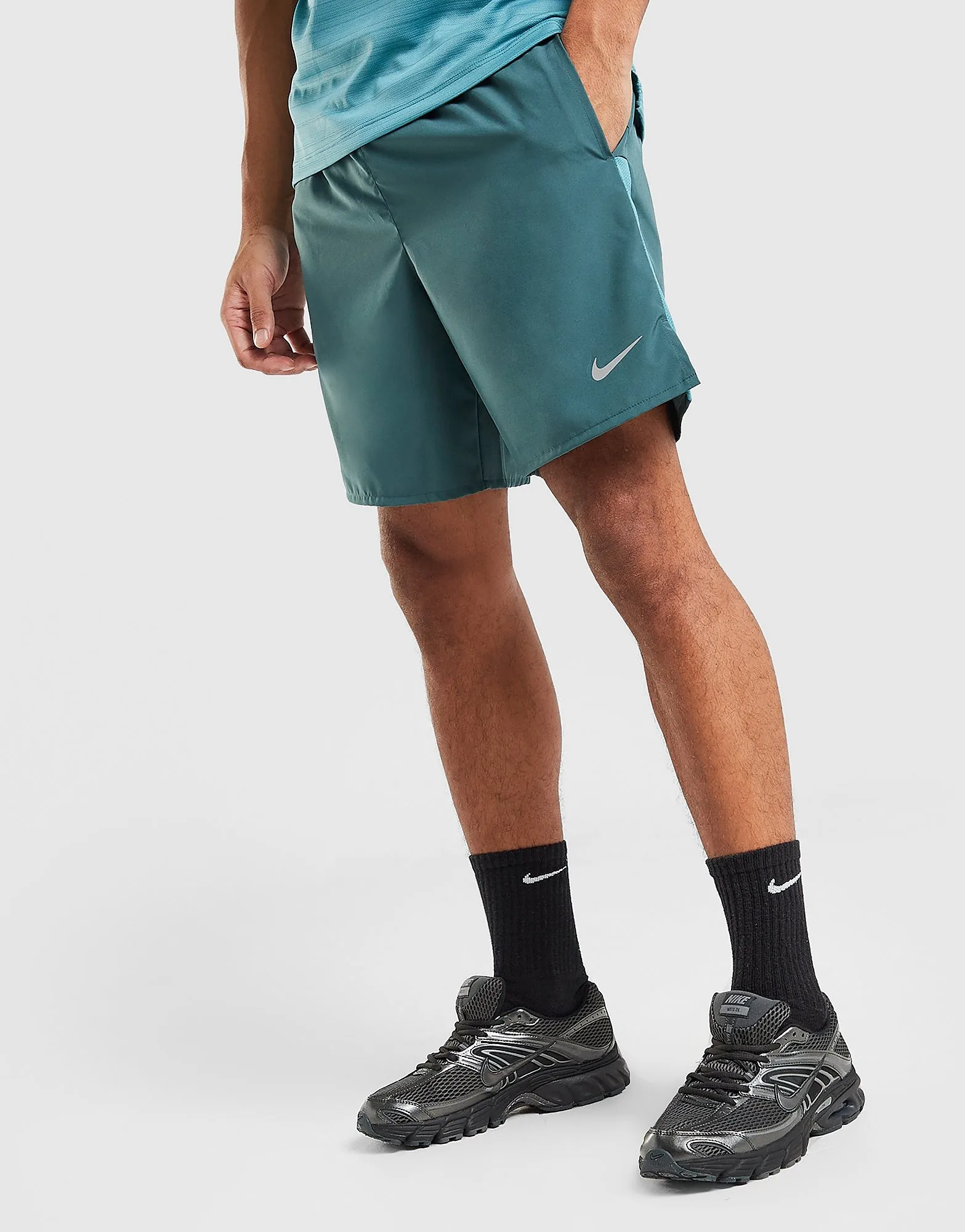 Challenger Shorts - Herren, Grau - male - Size: S - Nike - FashionsVida