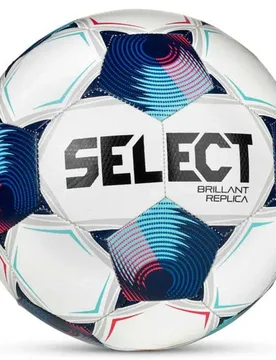 Ballon De Football Brillant Replica V25 White / Blue 4 unisex - SELECT - FashionsVida
