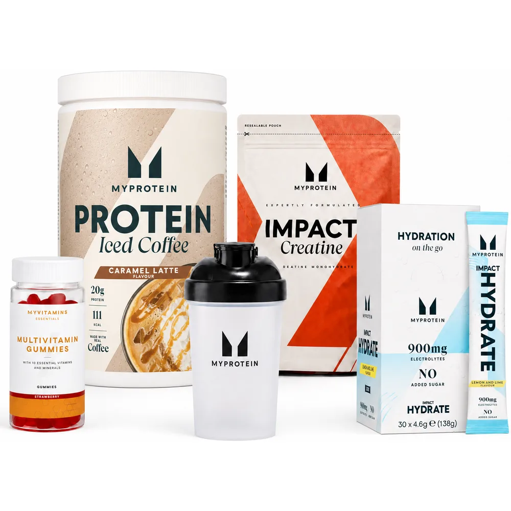 Impact Week Coffee Bundle - Lemon & Lime - 20raciones - Iced Caramel Latte - MyProtein - FashionsVida