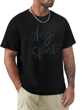 Dog First Sport Second Modern Hand Lettering in Pastel Peach T-Shirt Casual Pattern Print Tee Shirt - Aliexpress - FashionsVida