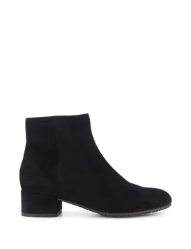 Women's 'Pippie' Suede Ankle Boots in Black Size: 4 - Black - Size: 4 - Dune london - FashionsVida