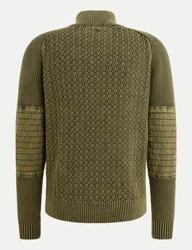 PME Legend Zip Pullover Grün XL - PME Legend - FashionsVida
