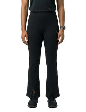 Leggings Her Rib Flared Black XS - Puma - FashionsVida