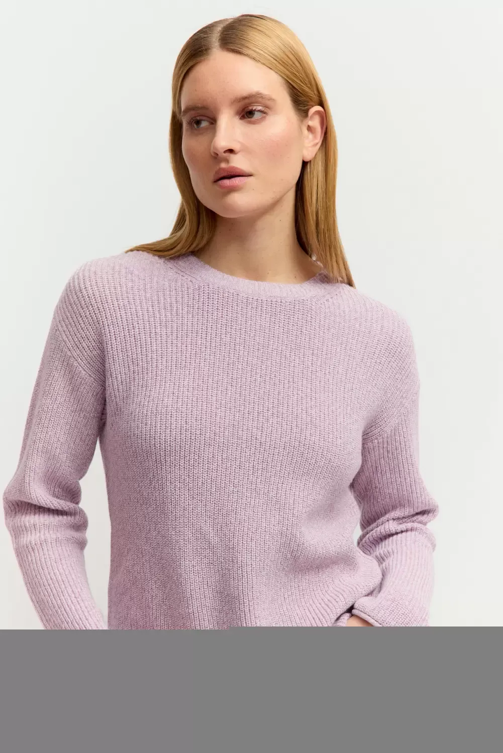 NOS bicolor Sweater knitted female - L - FashionsVida