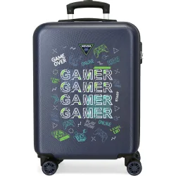 Maleta de cabina game over rígida con capacidad de 35l