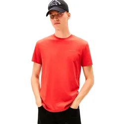 Maglietta A Maniche Corte Linear Chest Slim Fit Terracotta Red L