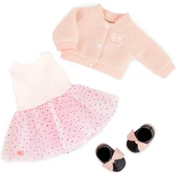 Ropa de muñeca Outfit Ballet con chaqueta
