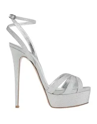 Sandale Damen Silber 40,41 Damen