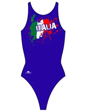 Italy 2012 Swimsuit Navy 3-4 Years Girls - TURBO - FashionsVida