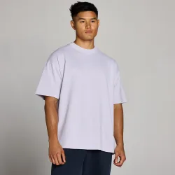 Camiseta oversize de algodón lavado para hombre de MP - Gris lila - XS