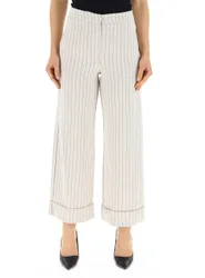 Pantalone a palazzo BEIGE 46
