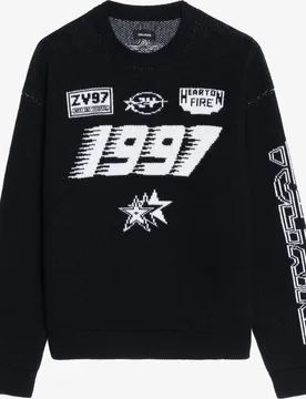 Zadig & Voltaire - Jersey de hombre Marko de manga larga - Zadig & Voltaire - FashionsVida