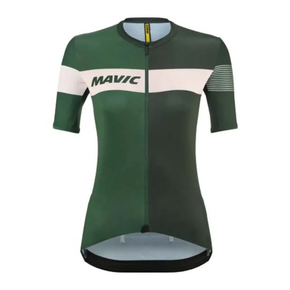Maglia A Maniche Corte Ksyrium Pro Forest Green - Mavic - FashionsVida
