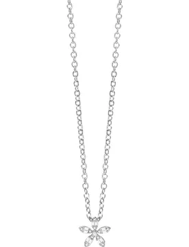 Colgante Magia Garden de oro y diamantes con flor - Salvini - FashionsVida