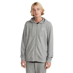Felpa Con Zip Small Logo Silver Melee S