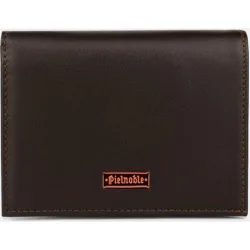 Cartera vertical con monedero interior de hombre