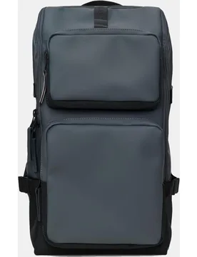 Mochila impermeable con bolsillos frontales Trail Cargo Backpack - Rains - FashionsVida
