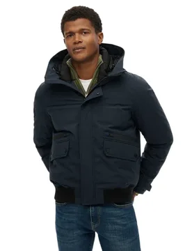 Blouson Bomber City Padded Midnight Navy XL - Superdry - FashionsVida