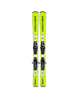 Jugendski Set RC4 Race JR + FJ 4 GW CA gelb 110 B - fischer - FashionsVida