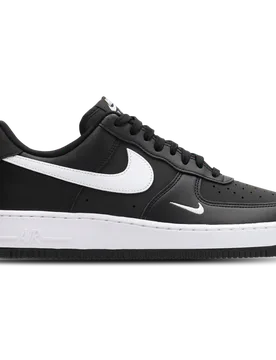 Air Force Men's Sneakers - Black - Size 9.5 - Leather - Black - Size: 9.5 - Nike - FashionsVida
