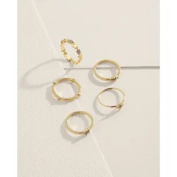 Pack anillos de mujer