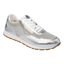 Komfort-Meshsneaker H-Weite „Martina“ silber 39 Damen