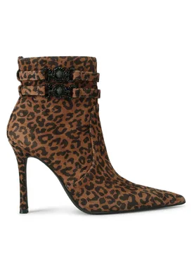 Womens Suede Mansion Ankle Boots - Brown - Size Uk 9 - Kurt Geiger London - FashionsVida