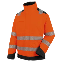 Parka de travail haute-visibilité orange fluo Orange