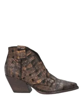 Botines de caña alta Mujer Bronce 37,37.5 Mujer - ELENA IACHI - FashionsVida