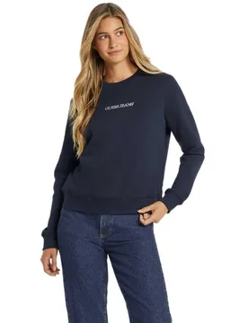 Sweat-shirt W4yq10kc811 Daring Ocean S - Guess Jeans - FashionsVida