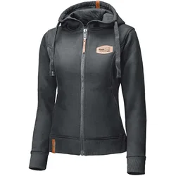 Felpa con Zip e Cappuccio Moto Donna Zip-Hoodie 46 Nero taglia M