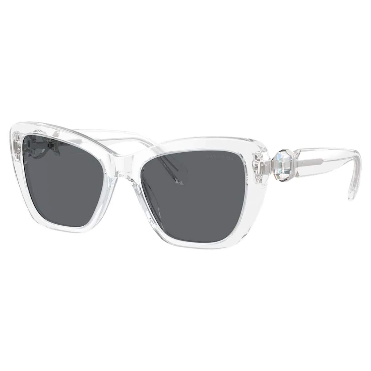 Occhiali da sole, Forma quadrata, SK6018, Bianchi OS - Swarovski - FashionsVida