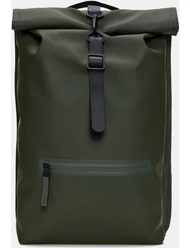 Mochila grande Rolltop Rucksack resistente al agua en - Rains - FashionsVida