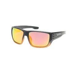 Lunettes De Soleil Manor Black Matte & Clear Brown Red/CAT3 unisex