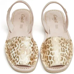 Menorquinas de mujer animal print