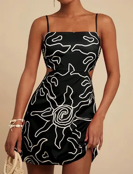 Vestido de mujer sin mangas adecuado para el verano L - Shein - FashionsVida