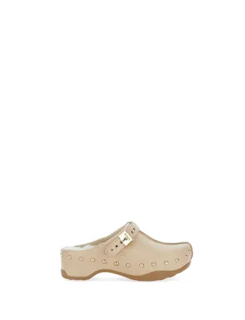 Scholl Mules in pelle BEIGE 41 - Scholl - FashionsVida