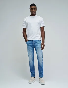 Vaqueros slim fit craft series de hombre - Salsa Jeans - FashionsVida