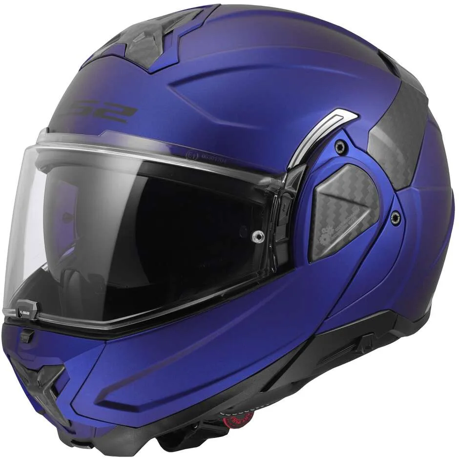 Casco Moto Modulare P/J FF910 ADVANT II SOLID Opaco Navy taglia XS - LS2 - FashionsVida