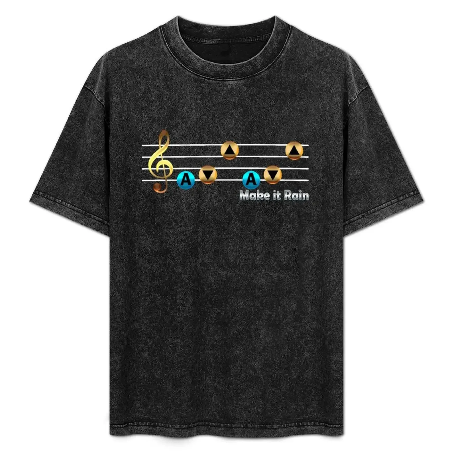 Make It Rain T-Shirt Basic Solid Color Short Sleeve T-Shirt - Aliexpress - FashionsVida