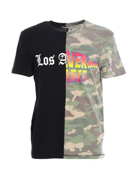 Dolopsa 17s1ts275 Womens Short Sleeve T-Shirt - Multicolour Cotton - Size X-Small - Eleven Paris - FashionsVida