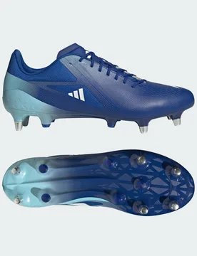 Scarpe da rugby adizero RS15 Pro Soft Ground 50 2/3 Royal Blue / Cloud White / Solar Purple - Adidas - FashionsVida