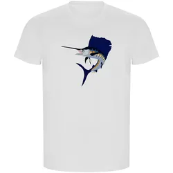 Jumping Sailfish Eco Short Sleeve T-shirt White XL Men