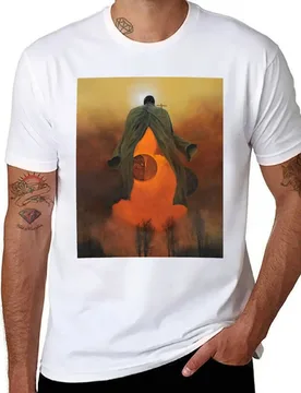 Untitled (The Eclipse) by Zdzislaw Beksinski T-Shirt cotton t shirts high quality t shirts with prints T-Shirt - Aliexpress - FashionsVida