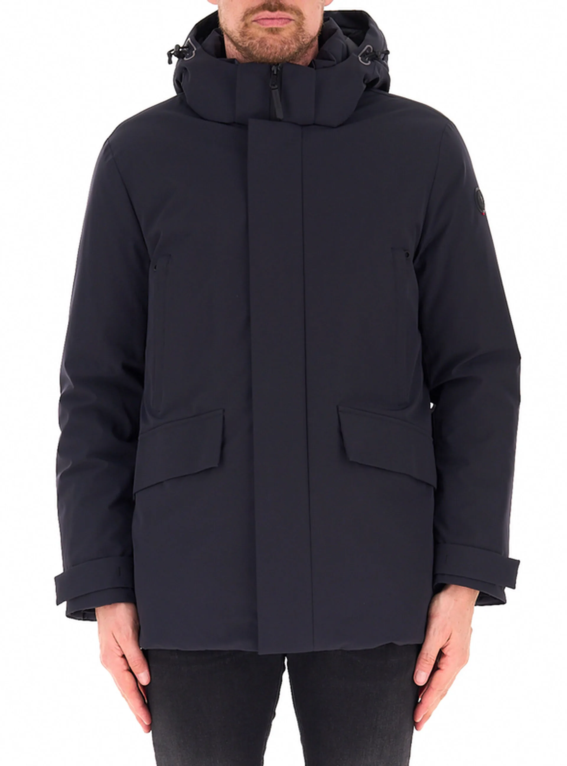 Giubbotto con cappuccio NERO 54 - CAPE HORN - FashionsVida