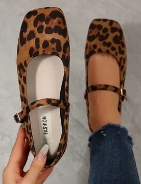 Bailarinas negras minimalistas para mujer con decoración de hebilla, zapatos Mary Jane elegantes y de moda, para usar en todas las estaciones, adecua - Shein - FashionsVida