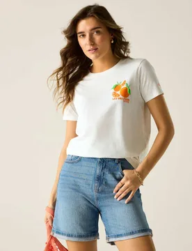 Filandra IX Pure Cotton Printed T-Shirt White Mix female - Regatta - FashionsVida