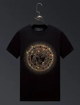 Character Rhinestones T Shirts Men Brand Short Sleeve Fashion Man Streetwear Modal Cotton O Neck Slim Tshirts Plus Size 6XL - Aliexpress - FashionsVida